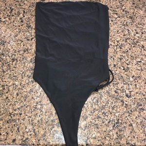 LUX LA Lace Up Bodysuit